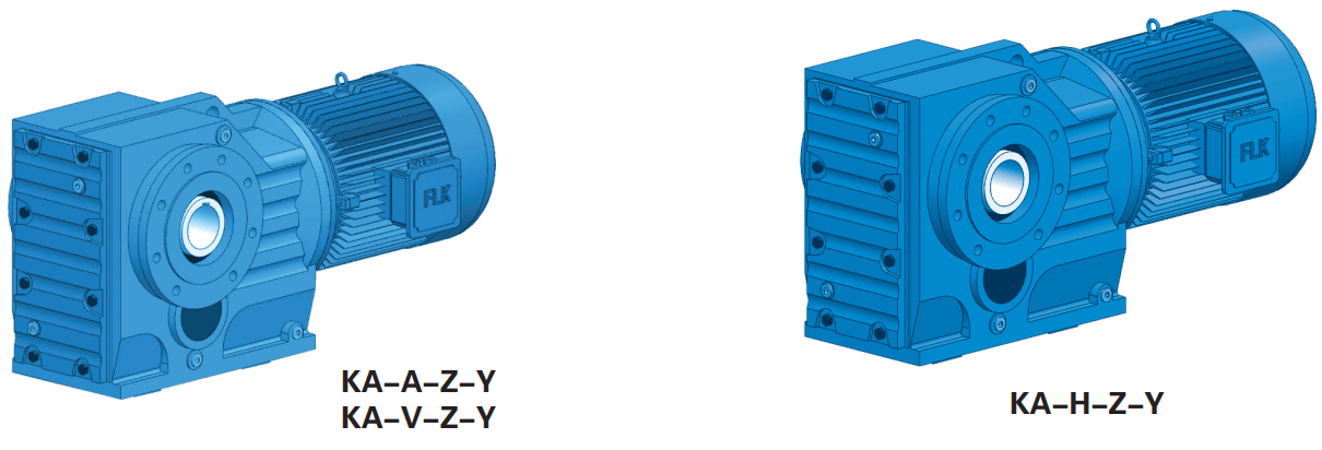 K Series Right Angle Helical Bevel Gearmotor High Efficiency