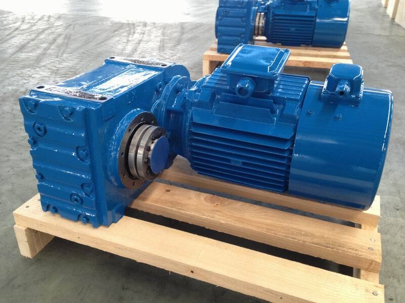 FH107 parallel shaft helical gear motor