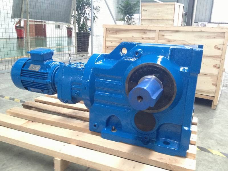shaft mounted right-angle gear units
