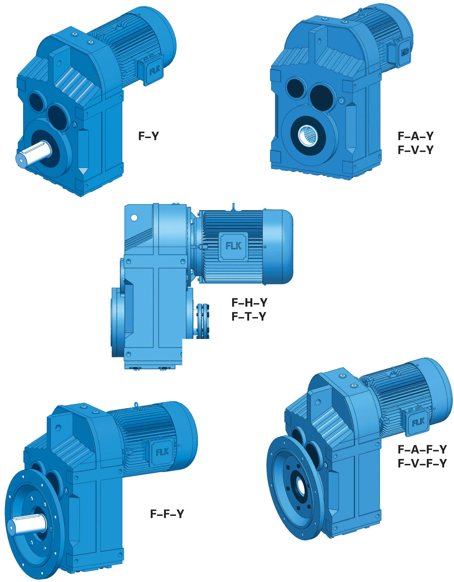 Parallel shaft helical gearmotor sew
