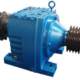 R67 Inline Helical Reduction Gearbox for Conveyor