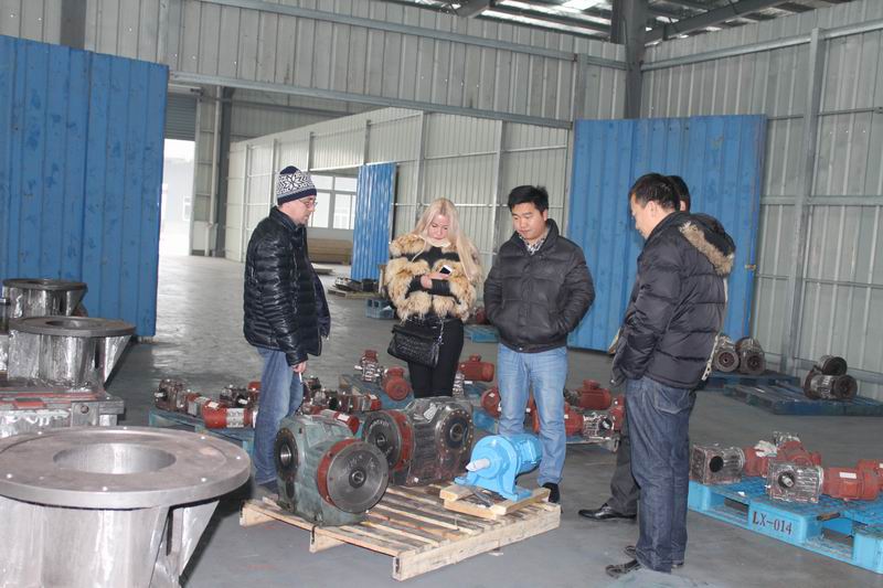 Russian clients are visiting FLK factory