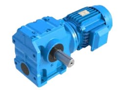 S worm helical gearmotor