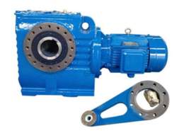 SAT series Hollow Shaft Worm Gearmotor with Torque Arm