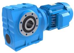 SA hollow shaft helical gearmotor