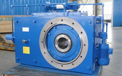 China Manufacturer Triple Reduction Bevel Helical Gear Boxes B3HV series